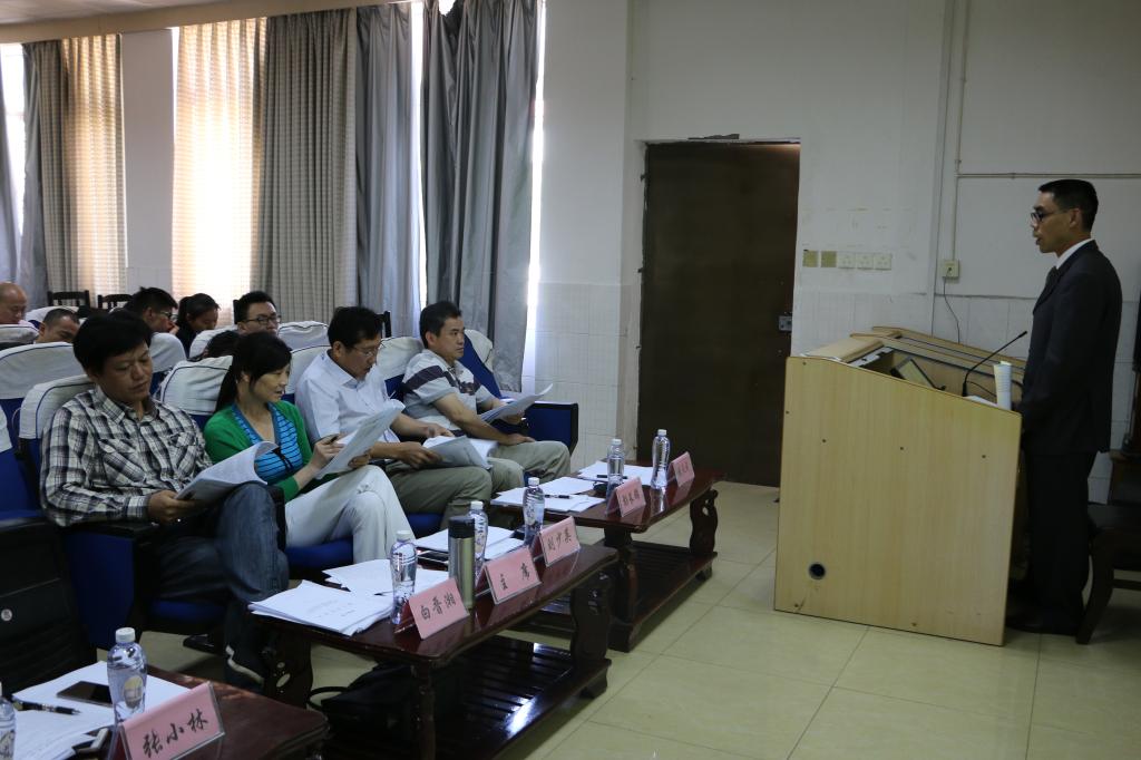 第二组答辩现场