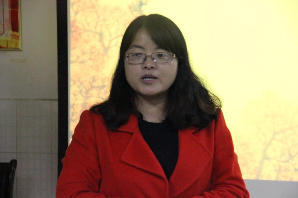 图为谌晓安老师